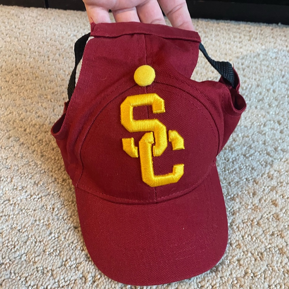 EUC university of Southern California USC Trojans dog baseball hat